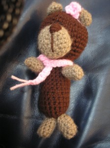 Szydełkowy miś - Crocheted teddy bear